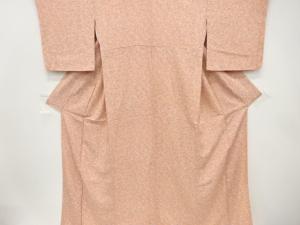 枝花模様　小紋着物